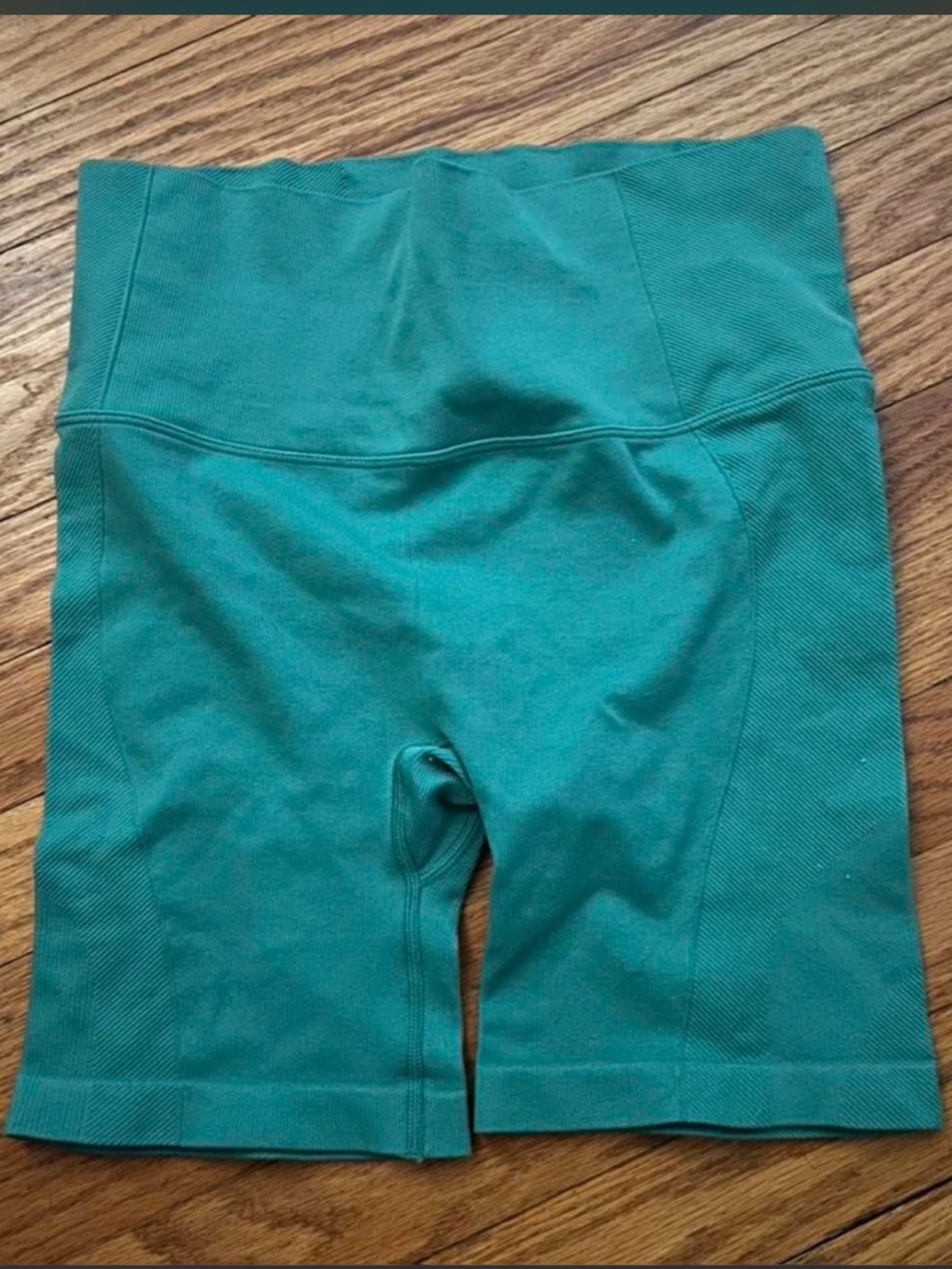 all in motion Teal High-Rise Bike Shorts